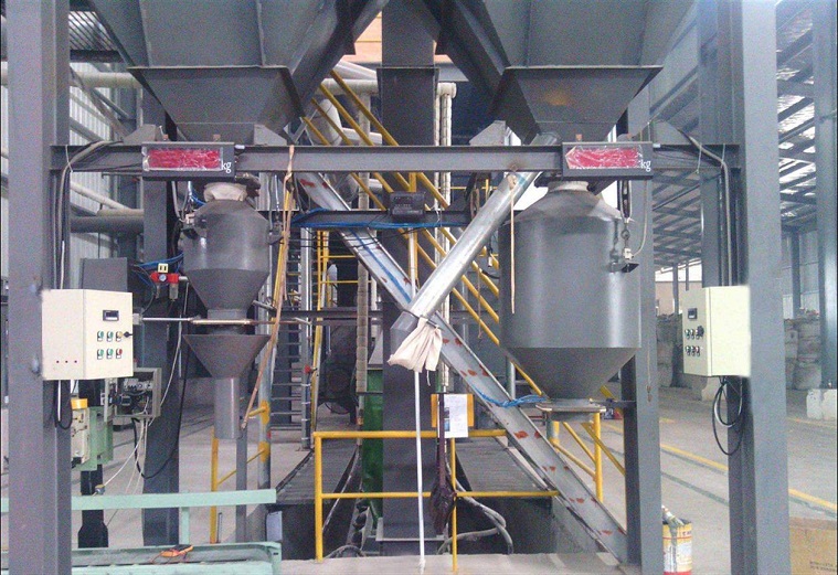 農藥瀝青印染助劑自動稱重配料系統